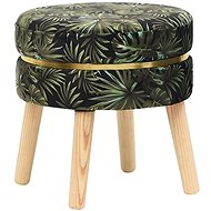 Kulatá stolička vícebarevná textil, 340282 - Stool