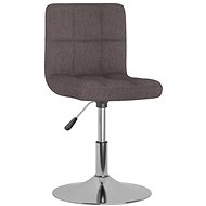 Otočná barová židle taupe textil, 334208 - Barová židle
