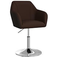 Barová židle hnědá umělá kůže, 339499 - Barová židle