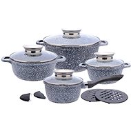 Klausberg Pot set Marmo 12 Elem. Kb -7325 - Kitchenware Set