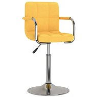 SHUMEE žlutá textil, 3087883 - Jídelní židle