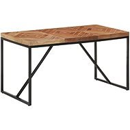 SHUMEE 140 × 70 × 76 cm masivní akácie a mangovník - Jídelní stůl