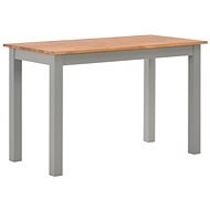 SHUMEE 120 × 60 × 74 cm masívne dubové drevo - Jedálenský stôl