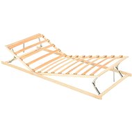 SHUMEE 13 slats adjustable headboard and legs 100 × 200cm - Bed Base