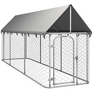 Outdoor SHUMEE with roof 400 × 100 × 150 cm, 171497 - Dog Pen