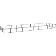 SHUMEE black 30 m2 steel, 3082134 - Dog Pen