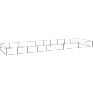 SHUMEE silver 30 m2 steel, 3082142 - Dog Pen