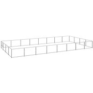 SHUMEE silver 32 m2 steel, 3082154 - Dog Pen