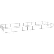 SHUMEE silver 40 m2 steel, 3082156 - Dog Pen