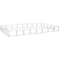 SHUMEE silver 40 m2 steel, 3082166 - Dog Pen