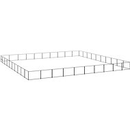 SHUMEE black 100 m2 steel, 3082197 - Dog Pen