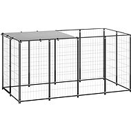 SHUMEE black 2,42 m2 steel, 3082199 - Dog Pen