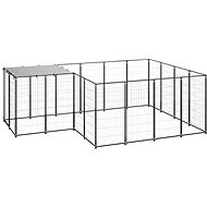 SHUMEE black 6,05 m2 steel, 3082205 - Dog Pen