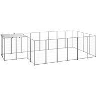 SHUMEE silver 8,47 m2 steel, 3082209 - Dog Pen