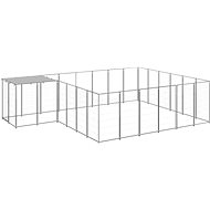 SHUMEE silver 12,1 m2 steel, 3082220 - Dog Pen