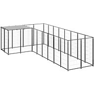 SHUMEE black 6,05 m2 steel, 3082225 - Dog Pen