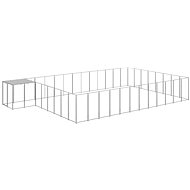 SHUMEE silver 30,25 m2 steel, 3082236 - Dog Pen