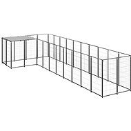 SHUMEE black 7,26 m2 steel, 3082237 - Dog Pen