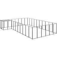 SHUMEE black 19,36 m2 steel, 3082239 - Dog Pen