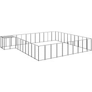 SHUMEE black 31,46 m2 steel, 3082241 - Dog Pen