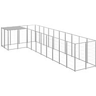 SHUMEE silver 7,26 m2 steel, 3082243 - Dog Pen