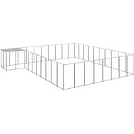SHUMEE silver 25,41 m2 steel, 3082246 - Dog Pen