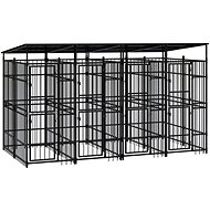 Outdoor SHUMEE with roof steel 7,37 m2, 3097949 - Dog Pen