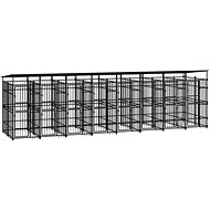 Outdoor SHUMEE with roof steel 14,75 m2, 3097953 - Dog Pen