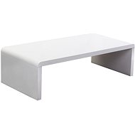 Bílý elegantní BELIANI MILWAUKEE - Konferenční stolek