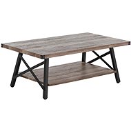 BELIANI taupe 100 × 55 cm CARLIN - Konferenční stolek