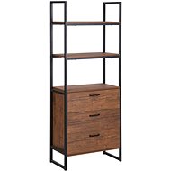 BELIANI se zásuvkami, tmavé dřevo TIFTON - Chest of Drawers