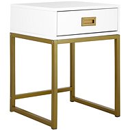 Boční BELIANI bílý LARGO - Side Table