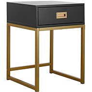 Boční BELIANI černý LARGO - Side Table