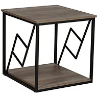 BELIANI v barvě tmavého dřeva FORRES - Side Table