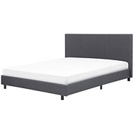 BELIANI postel ALBI 160 × 200, šedá - Postel