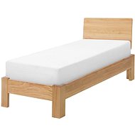 BELIANI postel s lamelovým roštem ROYAN 90 × 200 cm, dřevěná - Postel