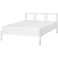 BELIANI postel VANNES 140 × 200 cm, dřevěná, bílá - Postel