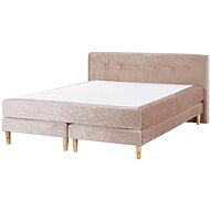 BELIANI postel MARQUISE 180 × 200 cm, béžová - Postel