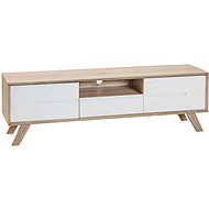 BELIANI bílí / světlé dřevo FORESTER - TV stolek
