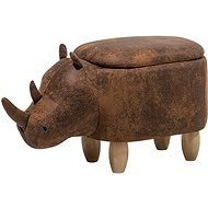 Světle hnědá BELIANI nosorožec RHINO - Stolička