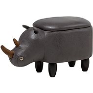 Tmavě šedá BELIANI nosorožec RHINO - Stool