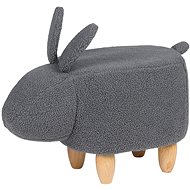 Šedá BELIANI BUNNY - Stool