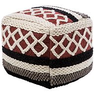BELIANI Barevný puf 42 × 48 cm SAGAR - Ottoman