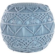 BELIANI Modrý puf 40 × 40 cm KAYSERI - Ottoman