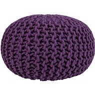 BELIANI puf fialový 40 × 25 cm CONRAD - Ottoman