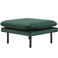 Sametový zelený BELIANI VINTERBRO - Ottoman