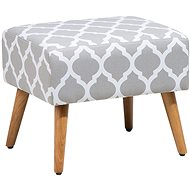 Grey upholstered BELIANI MANTEO - Ottoman