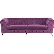 Fialová BELIANI Chesterfield SOTRA - Pohovka