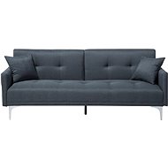 Upholstered sofa BELIANI in dark blue shade LUCAN - Couch