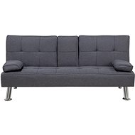 Sofa BELIANI upholstered dark grey ROXEN - Couch
